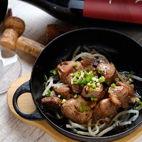 砂ぎもガーリック　スパイシー炒め