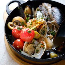 魚介のアクアパッツァ