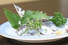 新目黒のさんま刺し