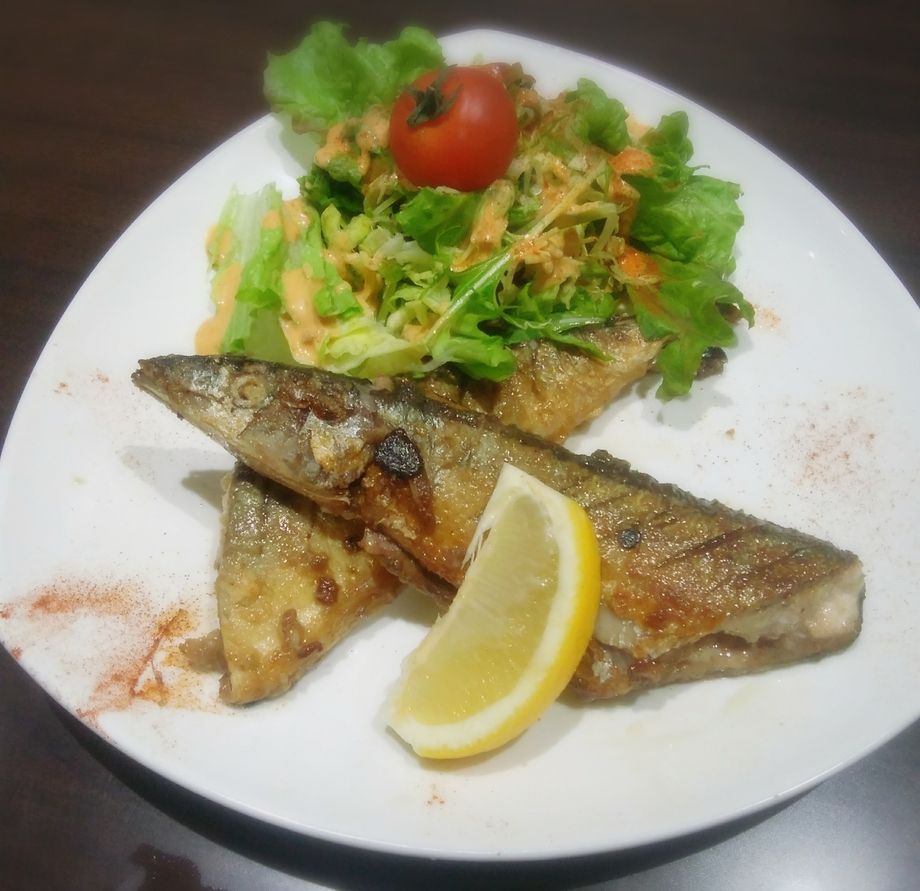 目黒のさんま　ガーリックソテー