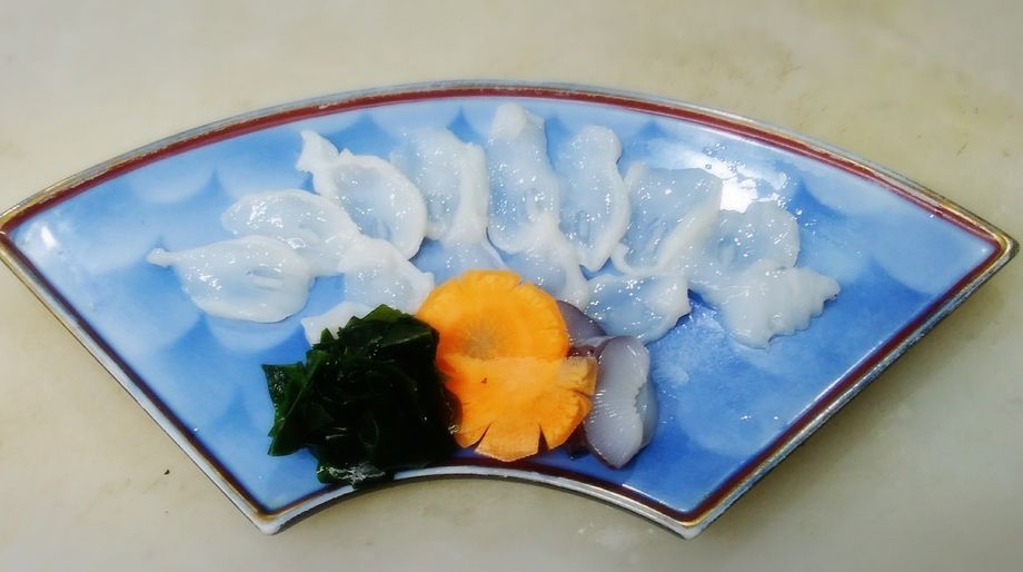 釜石直送水だこ刺し、しゃぶしゃぶ