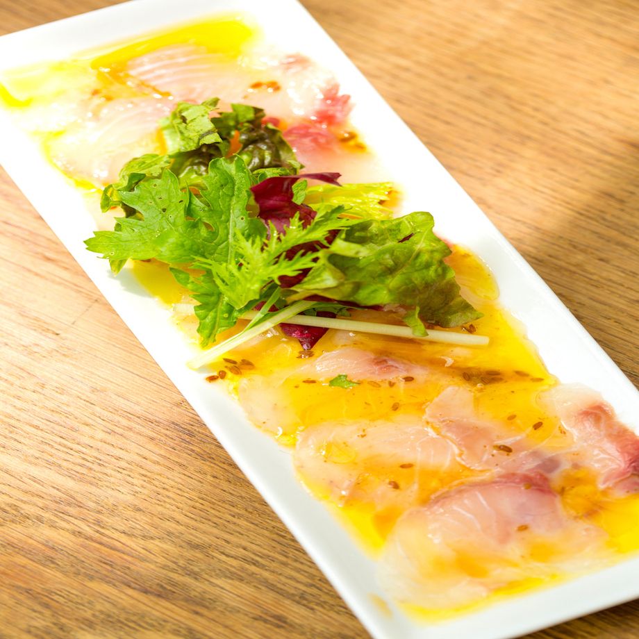 本日の鮮魚カルパッチョ（1000円）