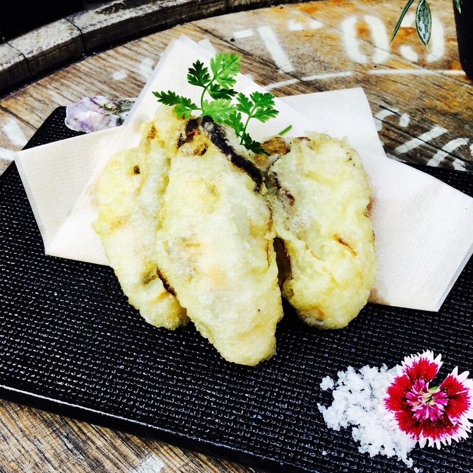 厚岸牡蠣の天ぷら（390）