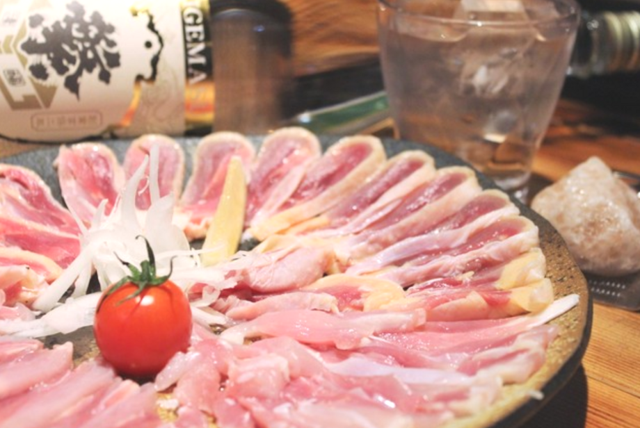 地鶏コース　飲み放題付き