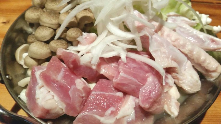 地鶏(地頭鶏)　水炊き　一人前