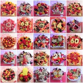 ２０１７年７月にお作りしたホールデコレーションケーキの一部(^^♪