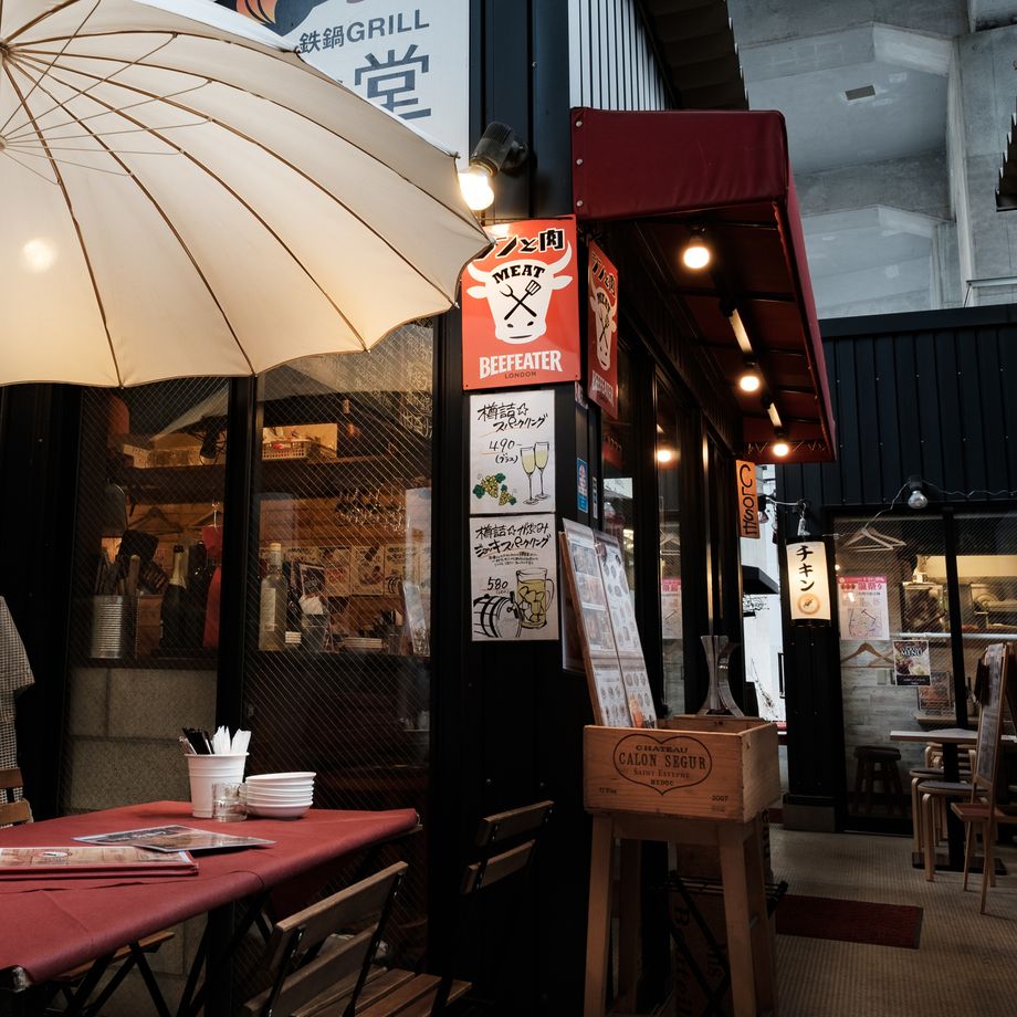 テラス席（外だと楽しさアップ！！雨でも安心♪）