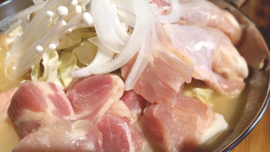 博多名物　水炊き(若鶏)セット　〆のぞうすい付き