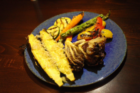 グリル野菜のマリネ