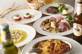 ボナペティートラザニアパーティー飲み放題コース（8品）