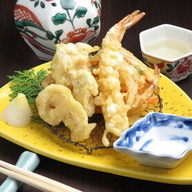 松茸コース 揚物