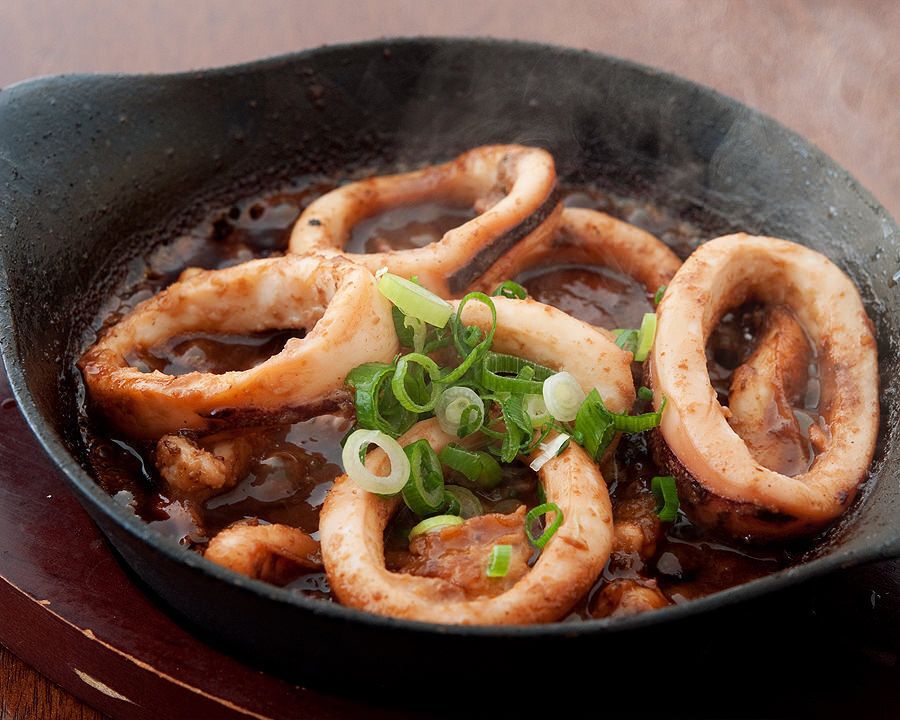 【自慢】イカの漁師焼き