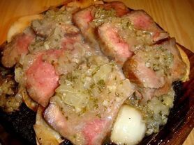 岩中豚の炙り焼き～わさびと藻塩で～