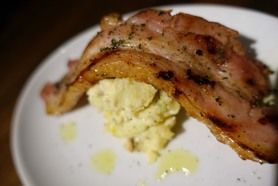 肉バルのポテトサラダ