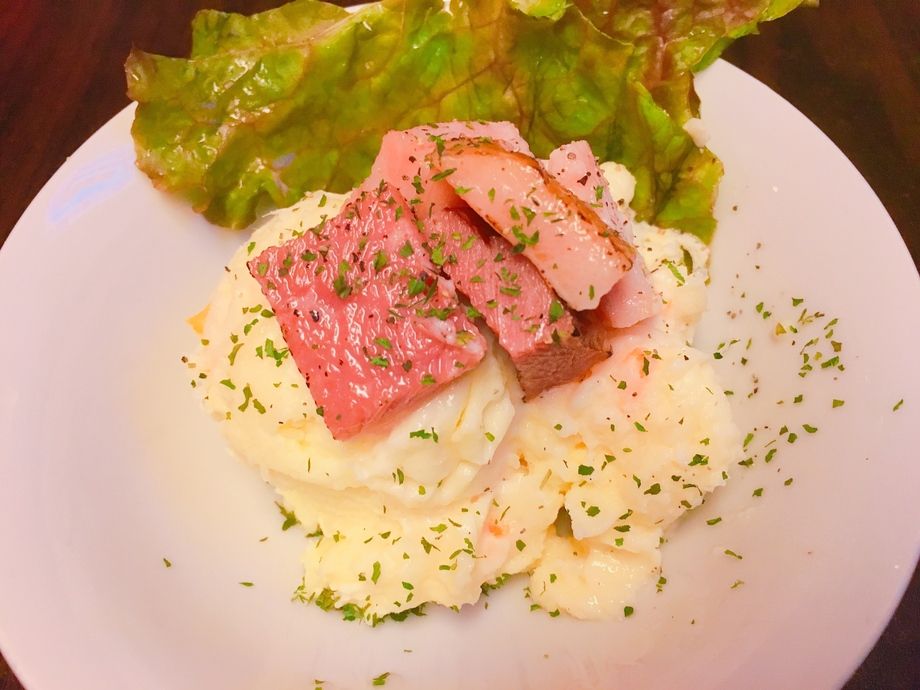 ドカっとベーコン！自家製ポテトサラダ