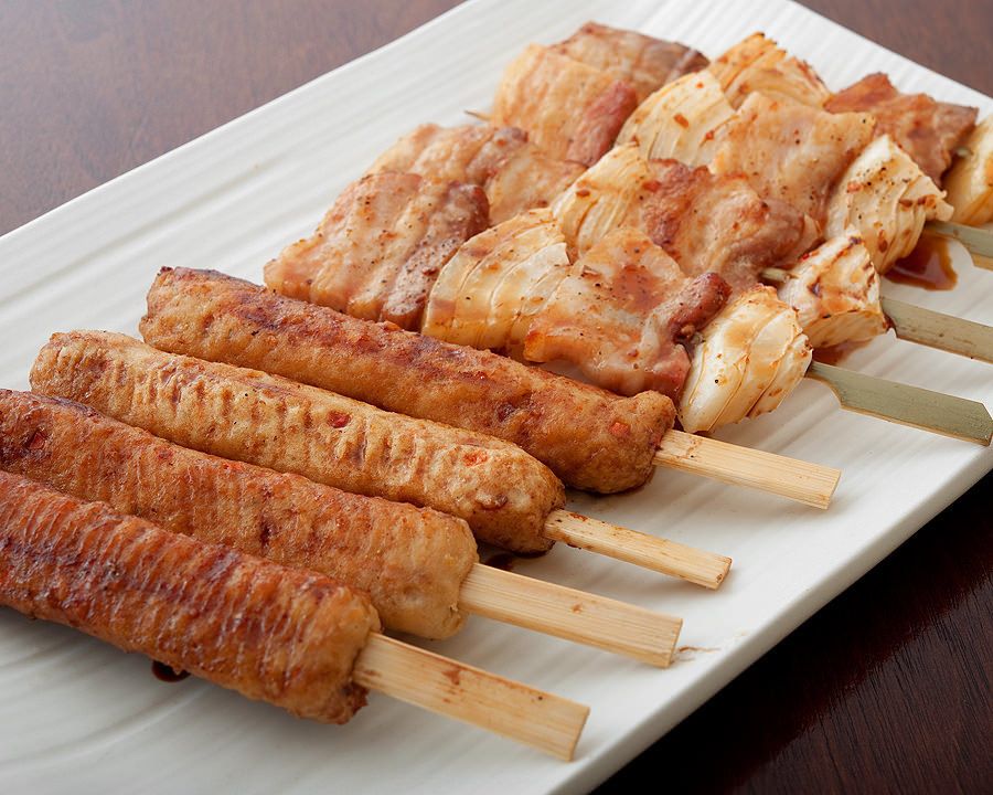 串焼盛合せ（タレ・塩）