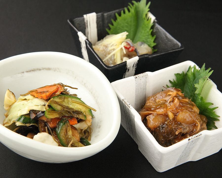 【函館名物】珍味3種盛り合わせ