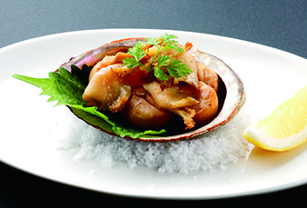 ホタテとアワビのバターソテー（5,500円）