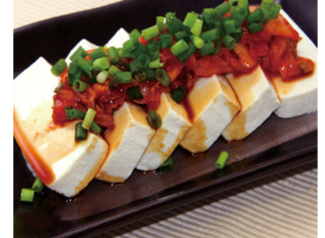 韓国風冷やっこ（750円）