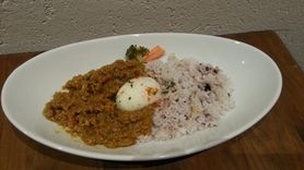 キーマカレー(温玉付)　