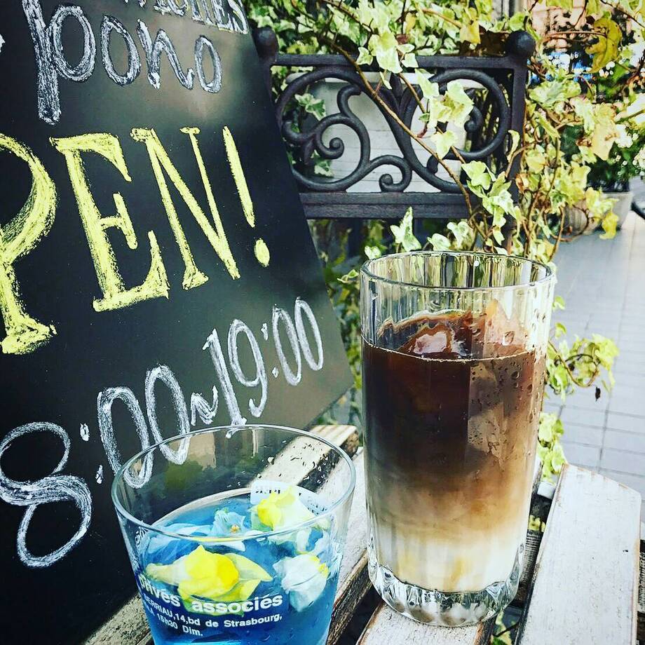 カフェ・オ・レ(アイス)（510円）