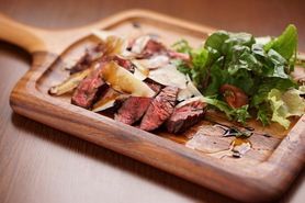 北海道産牛ランプのタリアータ