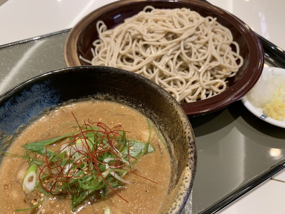 肉胡麻つけ汁せいろ