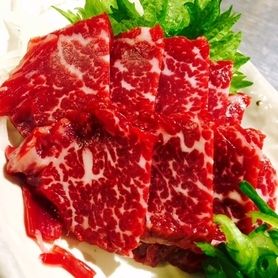 おまかせ馬刺し5点盛り