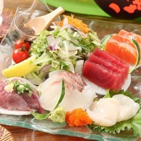 本日の鮮魚お造り５点盛り