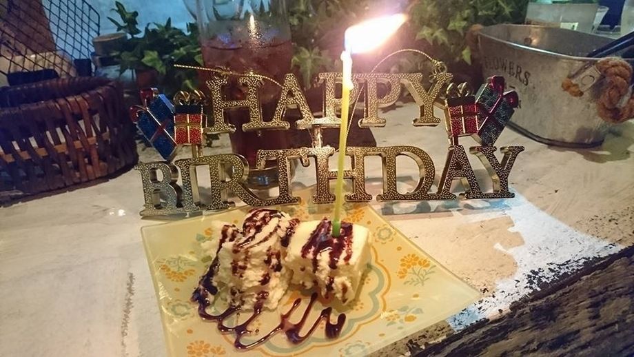 バースデーデザート