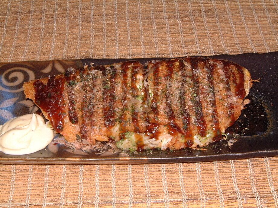 海鮮たっぷりねぎ焼