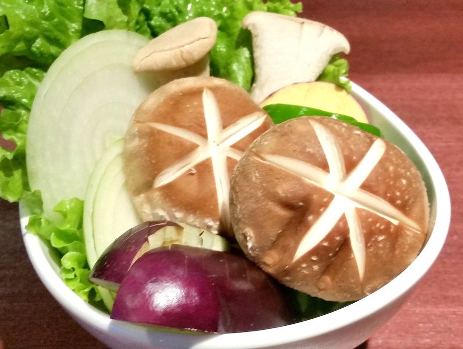 焼き野菜盛合せ（6種）／Assorted Vegetables（920円）