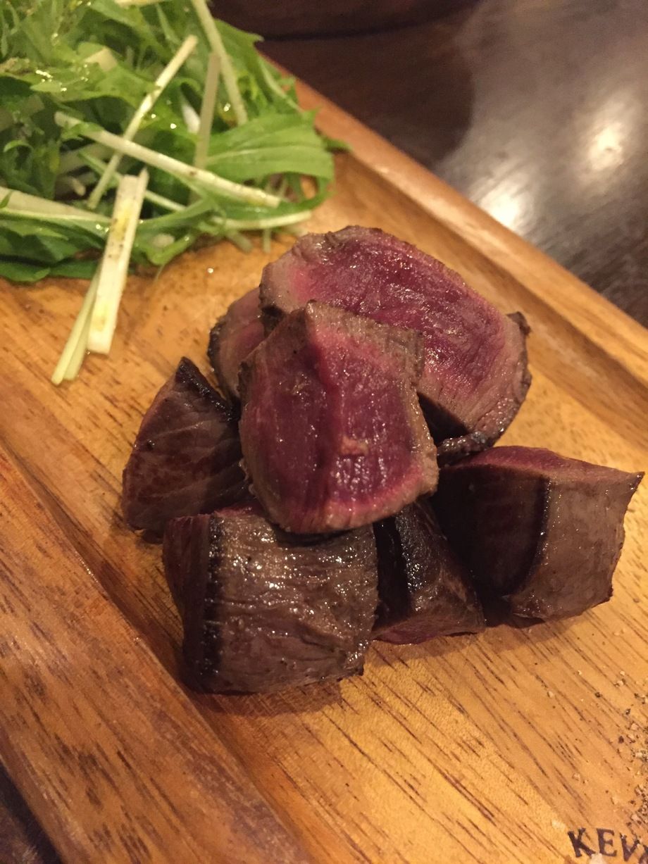 蝦夷鹿のソテー