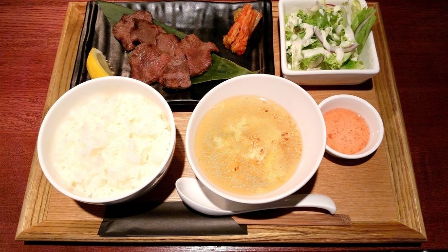 タン焼き定食／Cow's Tongue Lunch Set（1,320円）