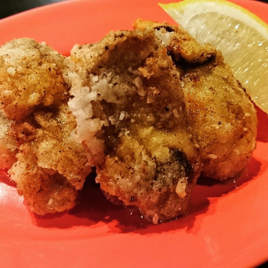 牡蛎の唐揚げ