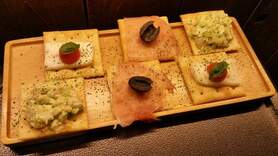 3種の彩りカナッペ