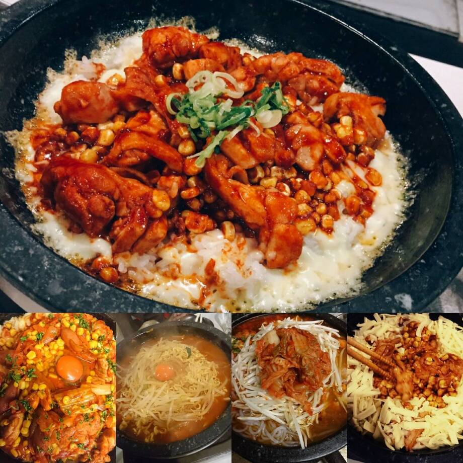 激辛レッドチキンチーズコーン 一人前 （税抜）（1300円）