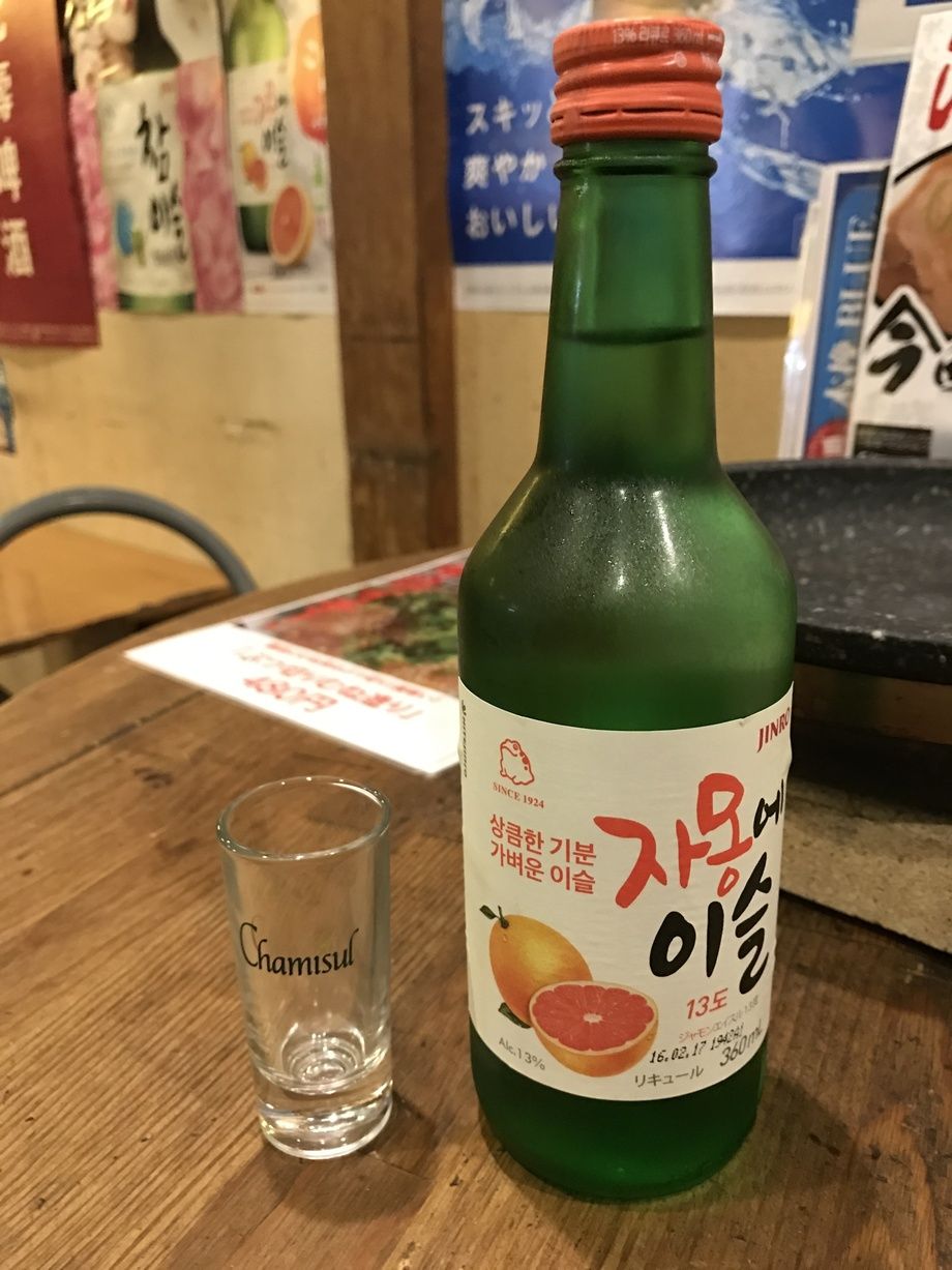 韓国焼酎  ジャモンエイスル 1本  （税抜）（980円）