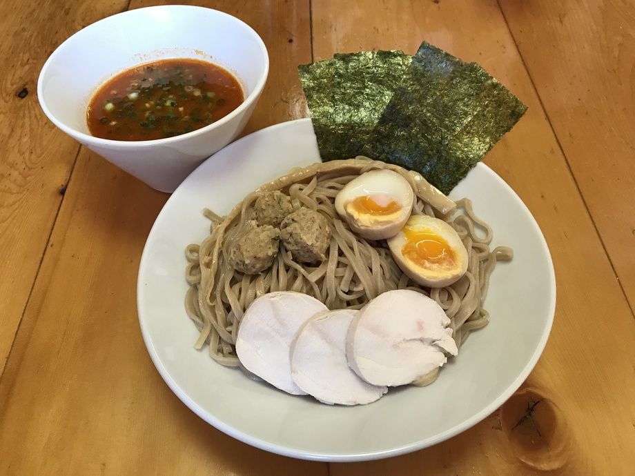 濃厚辛鶏つけめん