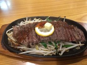 ブラックアンガスステーキセット Mサイズ