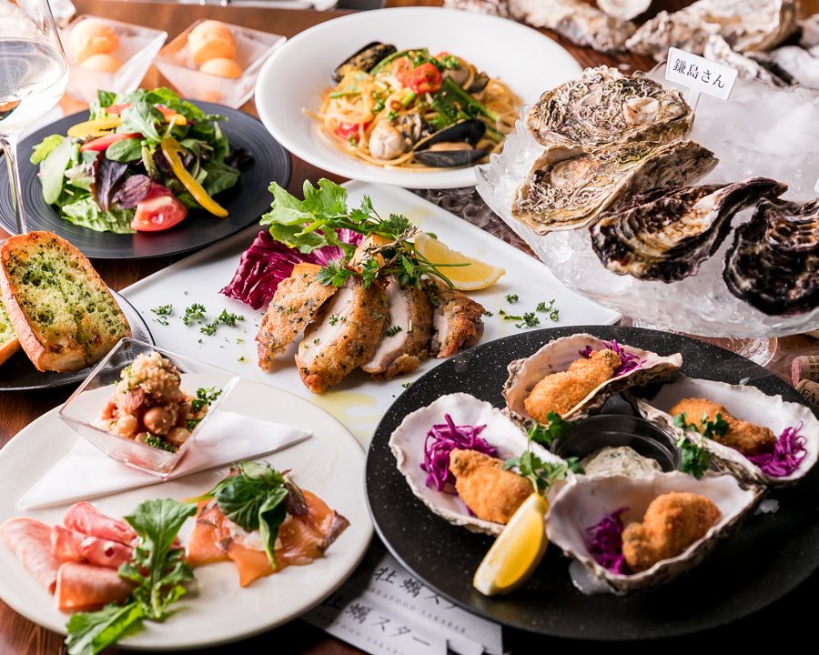牡蠣スターコース（¥4,000）