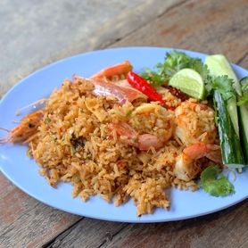 トムヤムクンチャーハン（カオパッドトムヤム）