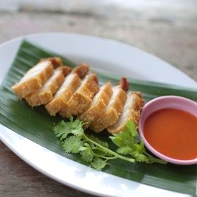  カリカリ豚　チリソース