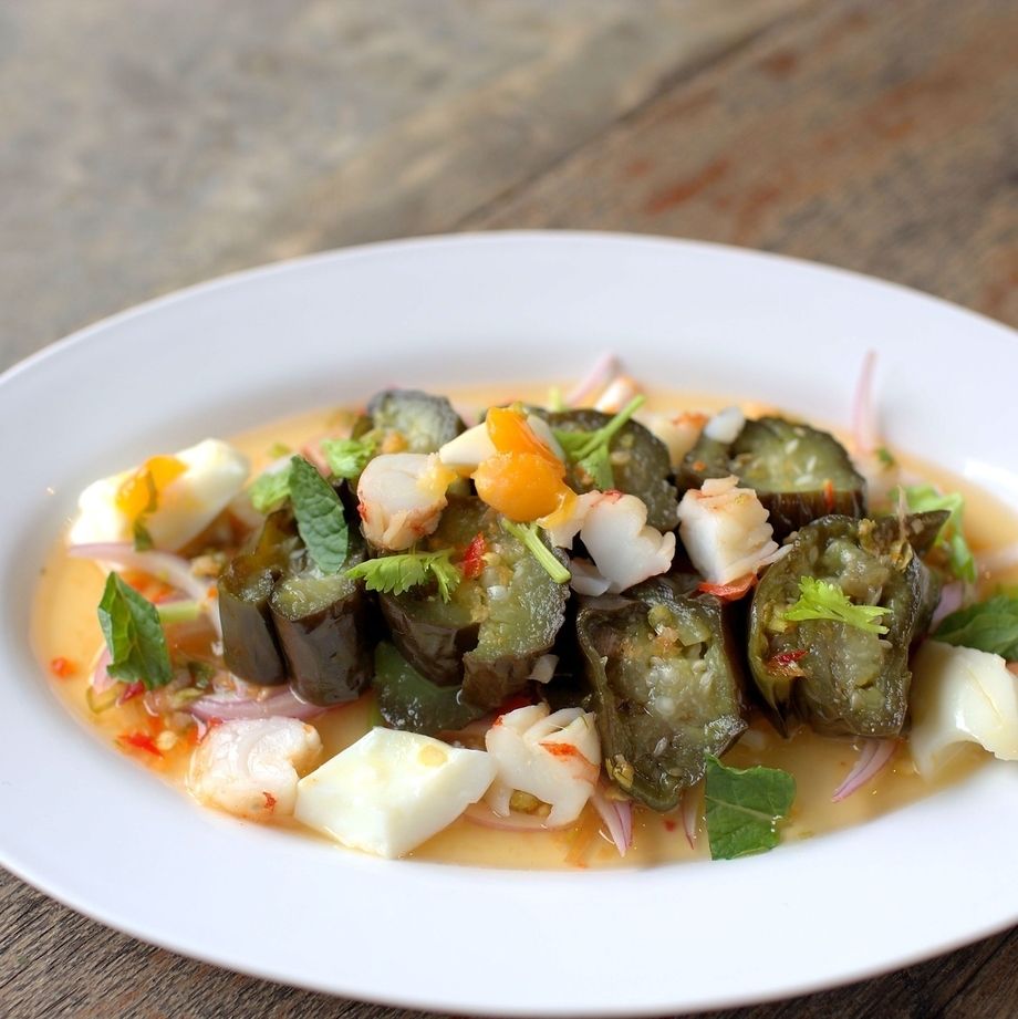 焼きナスのヤム（サラダマクアパオ）