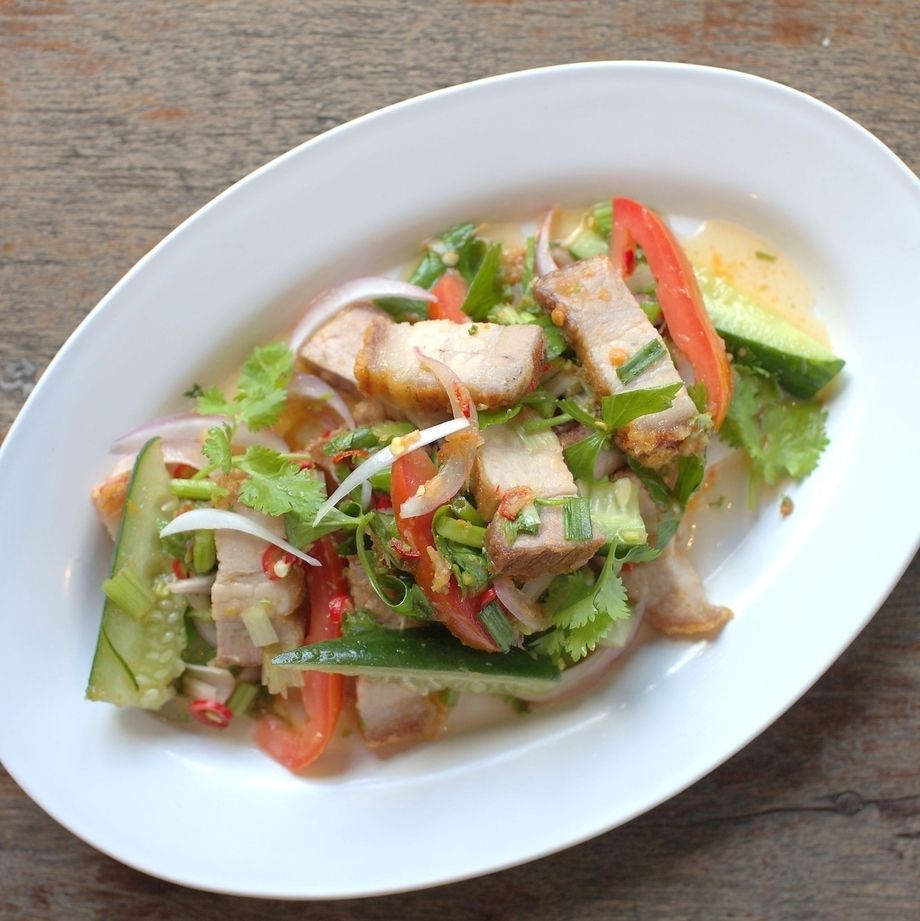  カリカリ豚サラダ（サラダムークロブ