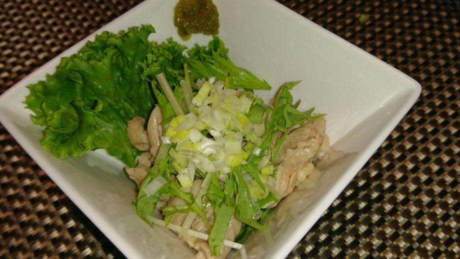 ハラミorせせりのねぎポンしゃぶ（500円）