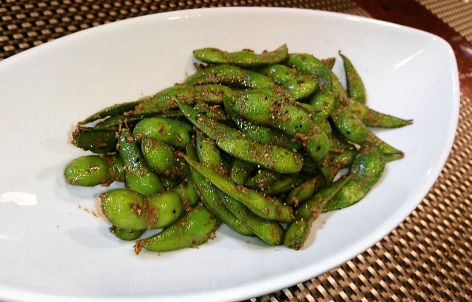 アンチョビ枝豆（480円）