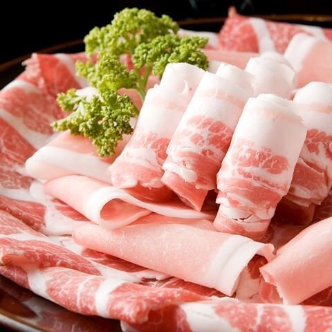 厳選豚バラロース焼肉＆鶏しゃぶ食べ飲み放題コース2H20品4980円⇒3480円　宴会 パーティ 飲み会 二次会 旬