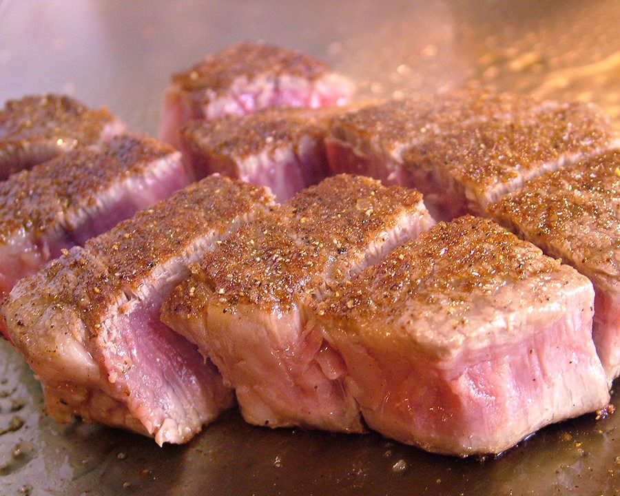 宮崎産霧峰牛赤身ステーキ(100g)