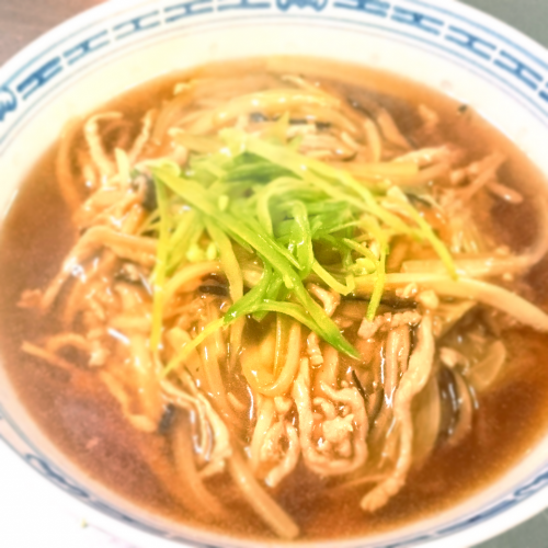 セロリー麺(芹菜麺)（980円）